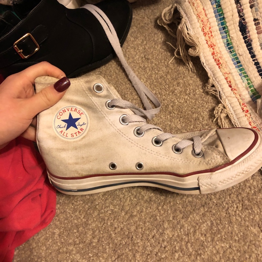 white converse